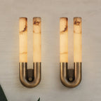 Arch Alabaster Sconce
