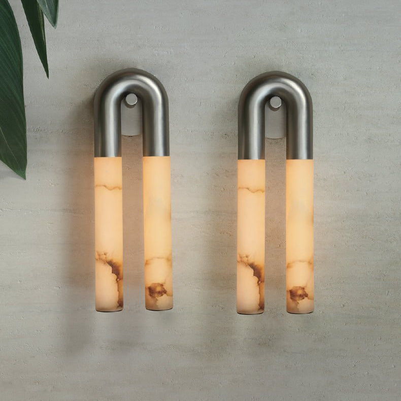 Arch Alabaster Sconce