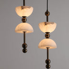 Duo Alabaster Pendant