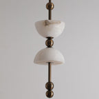 Duo Alabaster Pendant
