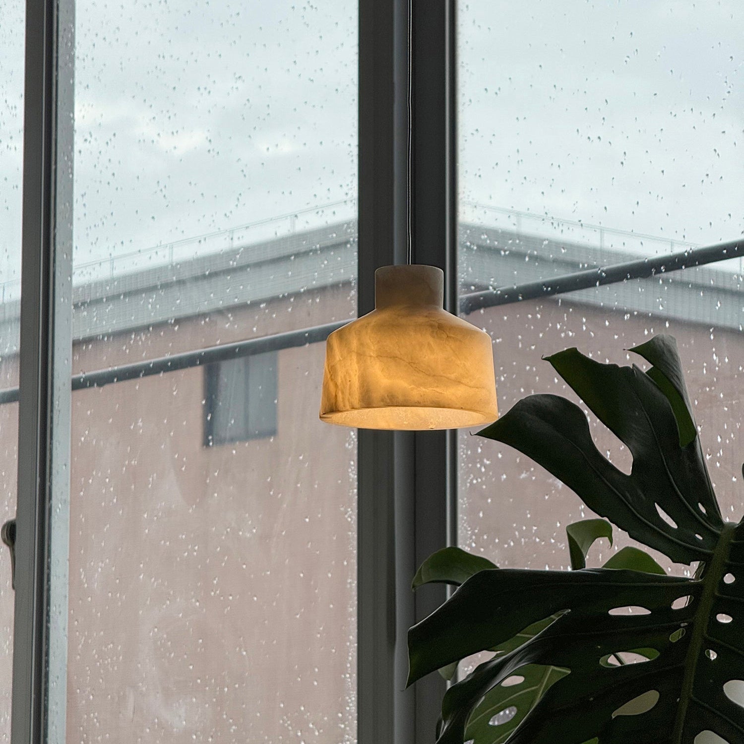 Etruscan Alabaster Pendant