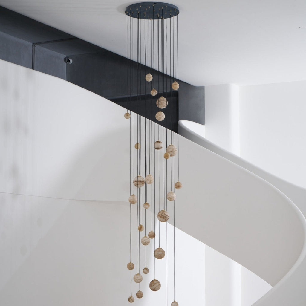 Sultana Alabaster Cluster Chandelier