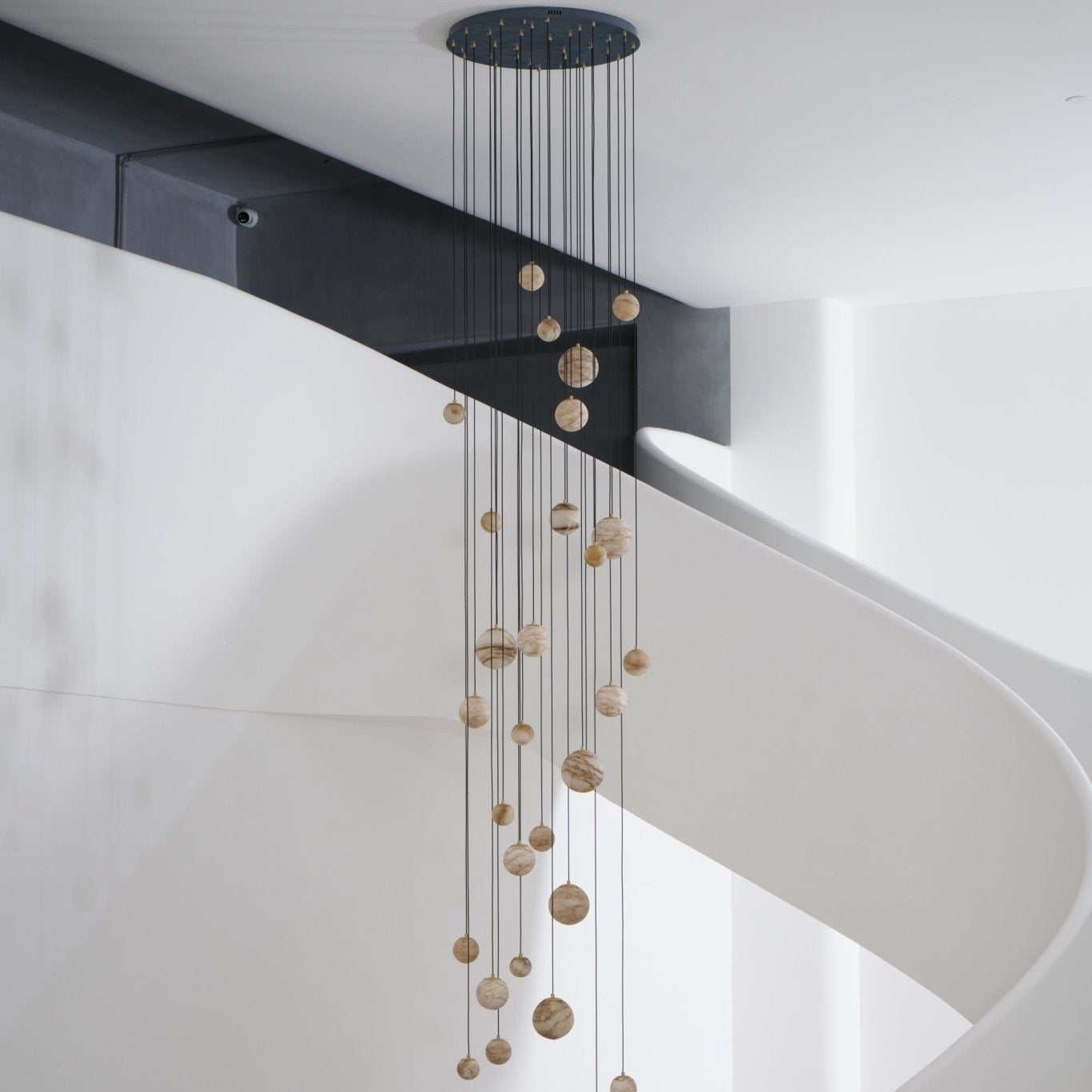 Sultana Alabaster Cluster Chandelier