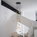 Sultana Alabaster Cluster Chandelier