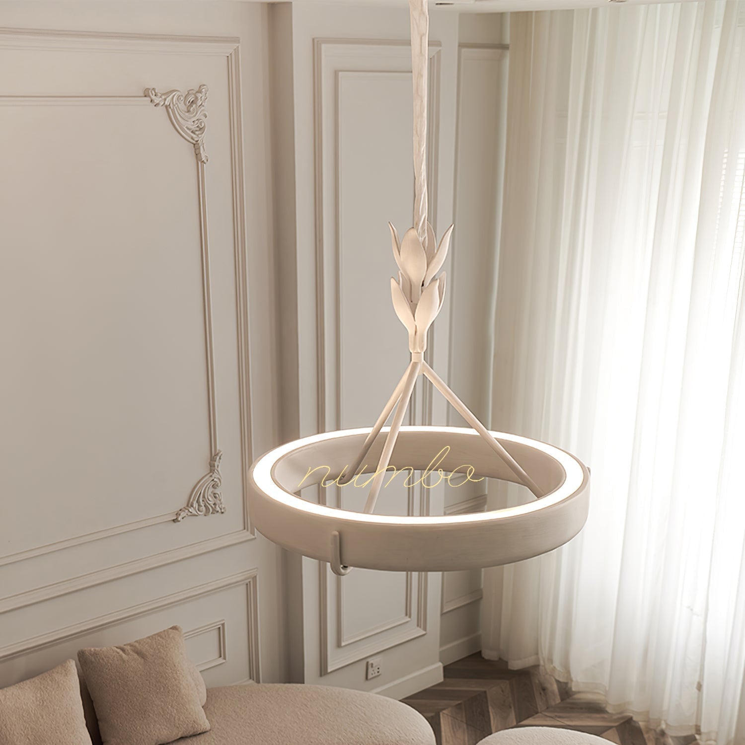 Tinsley Plaster Chandelier