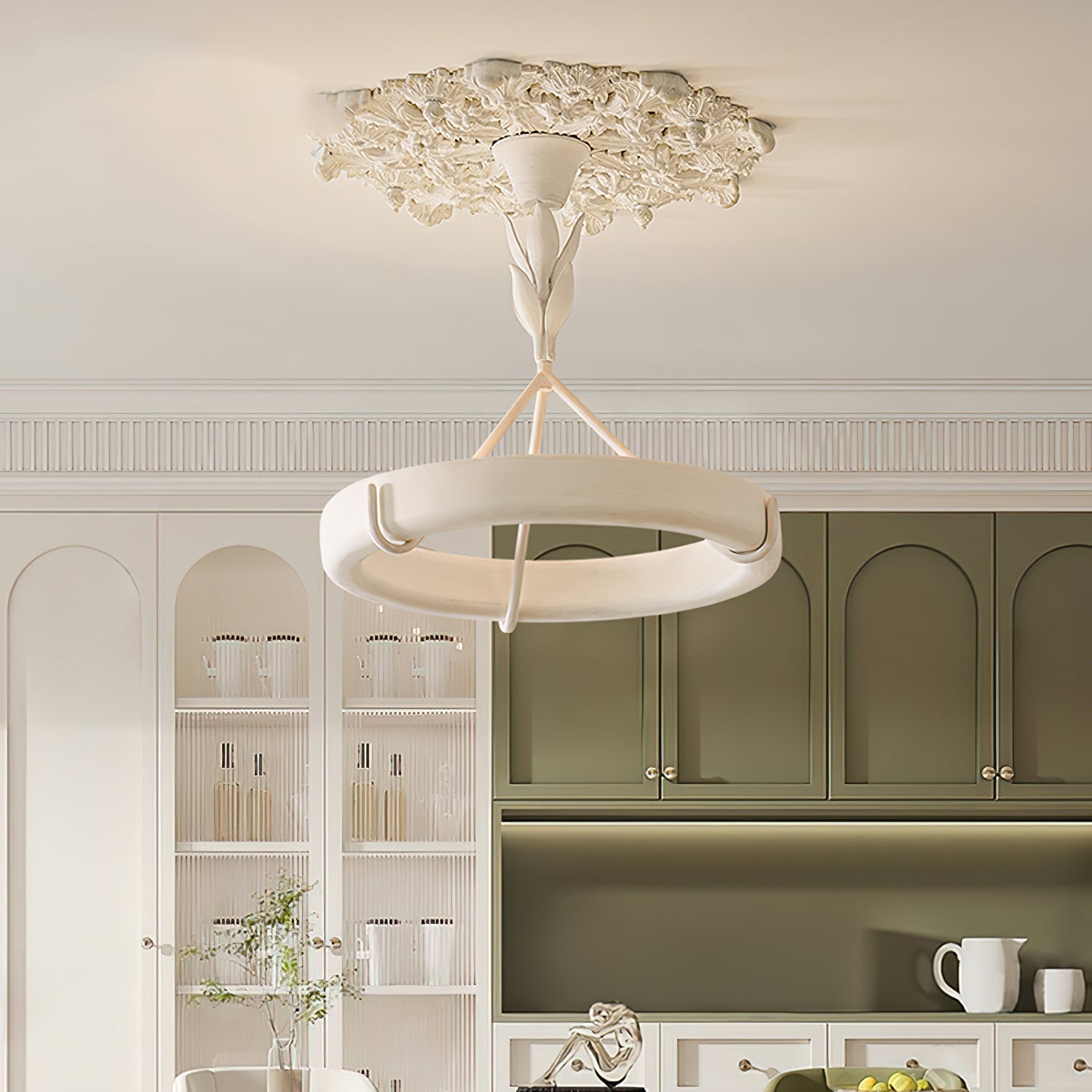 Tinsley Plaster Chandelier