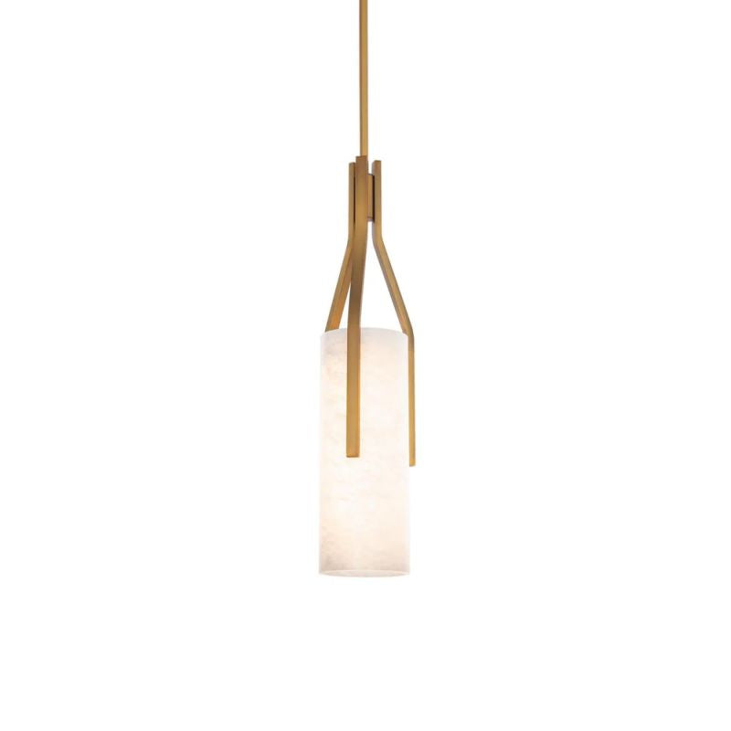 Alabaster Firenze LED Pendant 22"