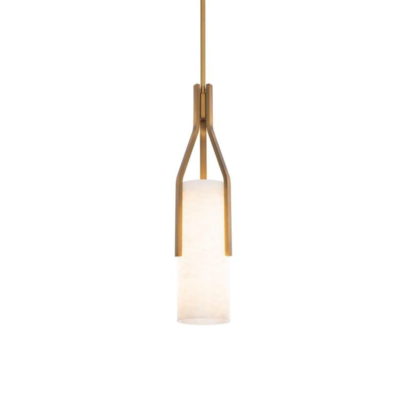 Alabaster Firenze LED Pendant 22"