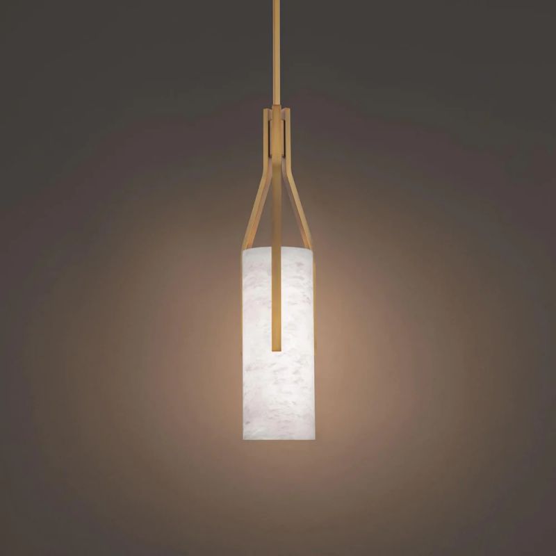 Alabaster Firenze LED Pendant 22"